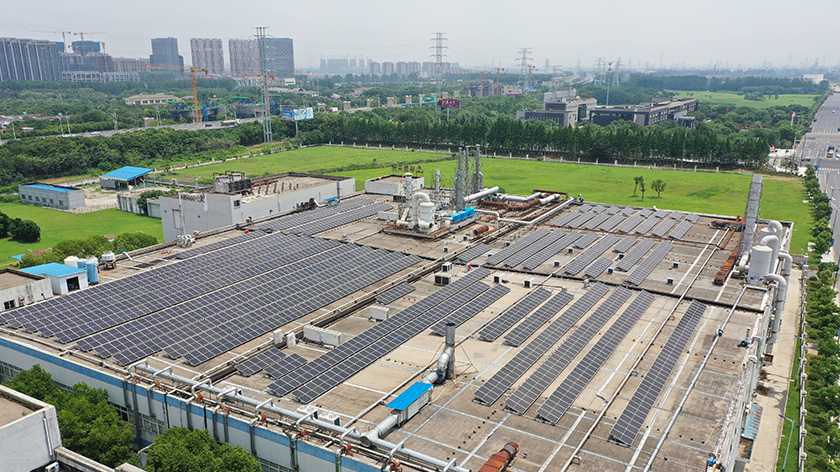GoodWe HT Series 100 kW commercial rooftop installation